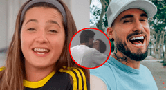 Influencer ‘Majo con sabor’ bromea tras ser vista besándose con Gino Assereto: “Me emborraché”