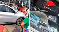 Acribillan a mujer dentro de su auto cerca del Real Plaza de Puruchuco en Ate