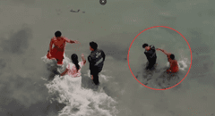 Ambulante y fiscalizador se enfrentan a golpes dentro del mar durante operativo en playa de Chorrillos