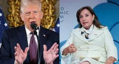 Dina Boluarte invita a Donald Trump a visitar el Perú en medio de crisis por inseguridad