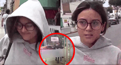 Así reaccionó Amy Gutiérrez cuando le preguntaron por romance con pareja de su exbailarina: "No voy a decir nada"