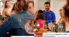 Tilsa Lozano es ampayada junto a su exnovio Miguel Hidalgo en el sur de Lima, ¿y su esposo Jackson Mora?