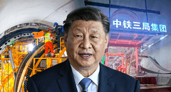 La descomunal tuneladora de China que evitará la sequía en las regiones: es la primera perforadora de roca dura de doble escudo
