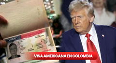 Importante noticia sobre las visas a EE. UU. en Colombia: ¿qué pasará con las citas tras las sanciones de Donald Trump?