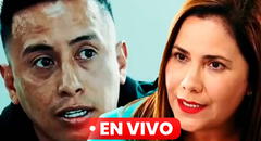 Andrea Llosa y Cueva cara a cara EN VIVO: futbolista hablará tras romance con Pamela Franco y denuncias de Pamela López