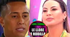 Luis Fernando asegura que Christian Cueva le lloró de rodillas a Pamela López: "Para recuperar a su familia"