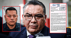 Sereno de MML advierte demandar a ministro Juan José Santiváñez si no se rectifica por confundirlo con extorsionador