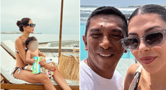 ¿Se encontraron? Ana Paula Consorte y Alondra García estuvieron en la misma playa en Punta Hermosa
