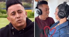 ¿Nuevo tema? Pamela Franco aparece con Christian Cueva en estudio de grabación tras entrevista con Andrea Llosa