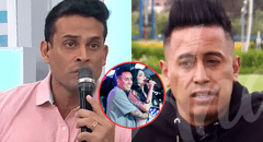 Christian Domínguez incómodo con Christian Cueva por exponer sus conversaciones: "Eso iba a ser privado"