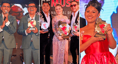Grupo 5, Daniela Darcourt, Corazón Serrano, Leslie Shaw, Deyvis Orosco y más artistas triunfan en los Premios Cape Música 2025