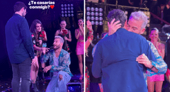 Adolfo Aguilar le pide matrimonio en vivo a su novio José Ortiz, tras un año juntos: "Cuando encuentras a la persona indicada"