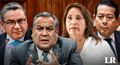 Gustavo Adrianzén ratifica a ministros Santiváñez y Arana pese a investigaciones: "Gozan de la confianza de Dina Boluarte"