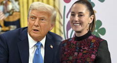 Claudia Sheinbaum anuncia que Trump suspendió por un mes los aranceles de Estados Unidos a México