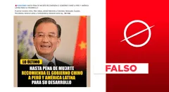 El gobierno de China no recomendó la pena de muerte a Perú y otros países de Latinoamérica