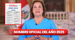 ¿Cómo se llama el nombre del año 2025 en Perú? Revisa lo último del decreto oficial vía El Peruano