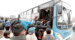 Paro de transportitas EN VIVO: últimas noticias del paro de transporte mañana 6 de febrero
