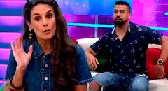 Rebeca Escribens encara a reportero por gesto en pleno programa en vivo: "¡No me hagas así, sonsonazo!"