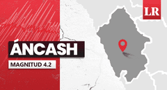Temblor de magnitud 4.2 se sintió en Áncash hoy, según IGP