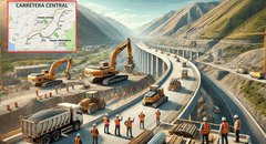 MTC revela cuándo iniciará la construcción de la Nueva Carretera Central que unirá la costa y sierra del Perú: Francia invertirá en este megaproyecto