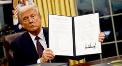 Donald Trump: ¿qué significaría la firma del presidente de Estados Unidos, según grafólogos?