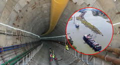 Así será el megatúnel subacuático que pasará debajo del Canal de Panamá: una maravilla de la ingeniería de más de 4 km