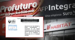 Congreso propone otro retiro de hasta 4 UIT del fondo de las AFP