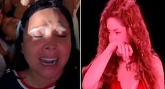 Tula Rodríguez rompe en llanto en pleno concierto de Shakira en Lima al cantar 'Antología': "No sé vivir sin su amor"