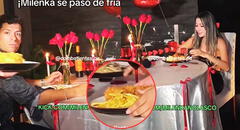 Streamer Milenka desprecia cena de Patricio Parodi y elige pollo broaster en cita romántica: "Esta sí es comida de verdad"