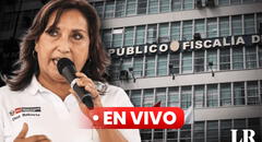 Dina Boluarte EN VIVO: presidenta llega a la Fiscalía para declarar por caso Qali Warma