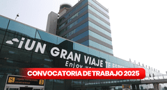 Aeropuerto Jorge Chávez lanza nueva convocatoria de trabajo para personas con secundaria completa, universitarios y más: estos son los requisitos