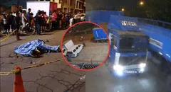 Tragedia en el Callao: mujer embarazada y hombre mueren arrollados por tráiler mientras iban en motocicleta