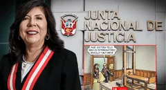 El ataque de la JNJ a Janet Tello: Carlincatura de hoy muestra la guillotina en la investigación contra la presidenta del Poder Judicial