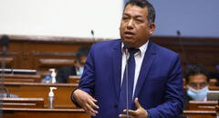 Congreso: Darwin Espinoza podría ser suspendido por 60 días tras informe de la Comisión de Ética