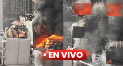 Incendio en Cercado de Lima EN VIVO: fuego se reaviva y amenaza con extenderse a más edificios