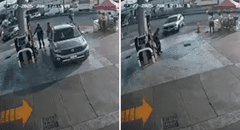 Conductor atropella a despachador de gasolinera tras discusión por el precio del combustible, en México: víctima terminó con fracturas