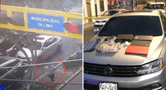 Autoridades recuperan auto abandonado en Lince tras persecución: ‘robacasas’ lograron huir