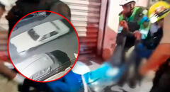 Delincuente resulta herido de un disparo en la cabeza tras intensa persecución de la PNP en Cercado de Lima