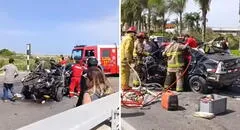 Trágico accidente en la Panamericana Sur: auto se estrelló contra baranda cerca de un grifo Primax