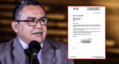 Juan Santiváñez: documentos prueban que congresistas recibieron moción de censura para firmarla, pero no lo hicieron