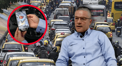Taxista atiende parto dentro de su auto en medio del tráfico: "No soy un héroe de capa, pero sí de muy buen corazón"