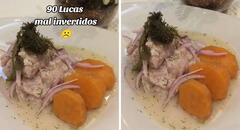 Peruano pagó S/90 por un ceviche y lo que recibió lo deja en shock: “Tal vez es tiburón”