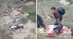 Tragedia en vía Arequipa - Puno: dos hermanos y una mujer mueren tras caída de camioneta en barranco de 500 metros