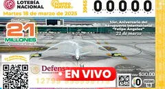 Sorteo Mayor 3965 EN VIVO HOY, 18 de marzo: resultados de la Lotería Nacional de México y qué números ganaron
