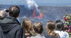 Hawái: usuarios captan impresionantes imágenes de la erupción del volcán Kilauea