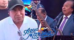 Líder de Agua Marina hace dura confesión en plena marcha contra la inseguridad: "En 2 shows nos pusieron explosivos"