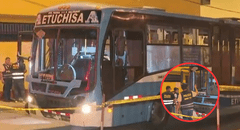 Extorsionadores balean a chofer del bus ‘El Chino’ en VMT: el vehículo llevaba varios pasajeros