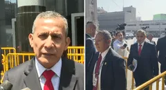 Ollanta Humala no descarta volver a la política tras declarar en juicio oral: "Paso a pasito"