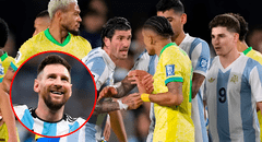 Esta fue la reacción de Lionel Messi tras la paliza histórica de Argentina a Brasil y la clasificación al Mundial 2026