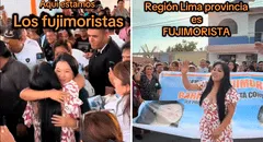 Keiko Fujimori: congresista Vivian Olivos realiza campaña con lideresa de FP durante su semana de representación